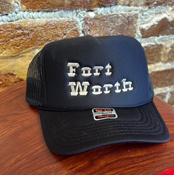 "FORT WORTH" TRUCKER HATS