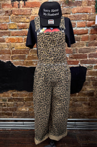 CHEETAH BARREL OVERALLS