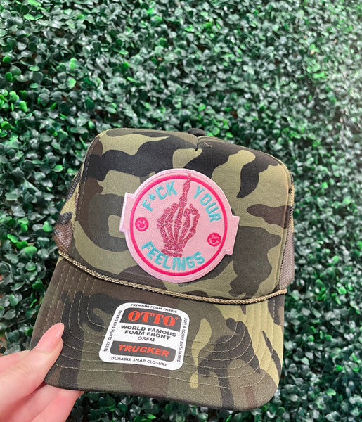 MISC. PATCH WORK TRUCKER HATS