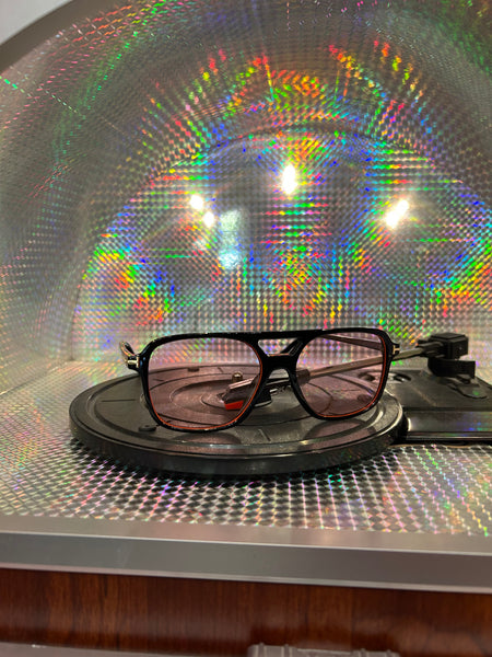 BRIGHT TINTED AVIATOR SUNGLASSES