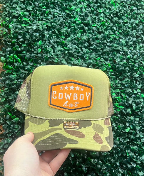 MISC. PATCH WORK TRUCKER HATS