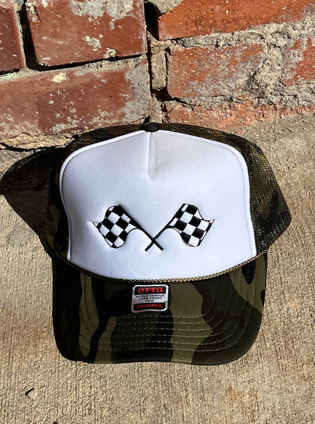 RACING TRUCKER HATS