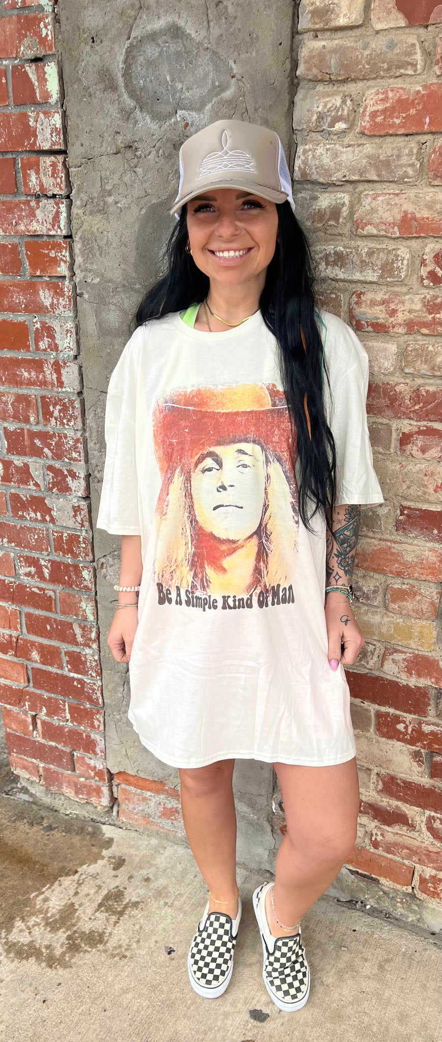 BE A SIMPLE KIND OF MAN OVERSIZED TEE