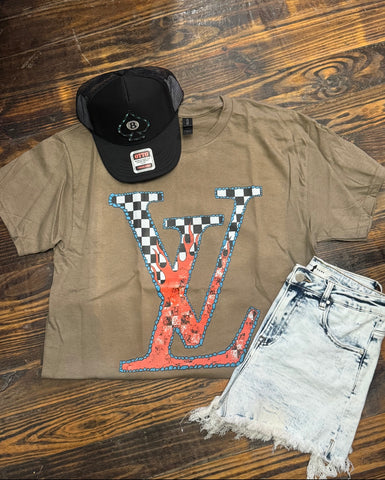 CHECKERED FLAME LV