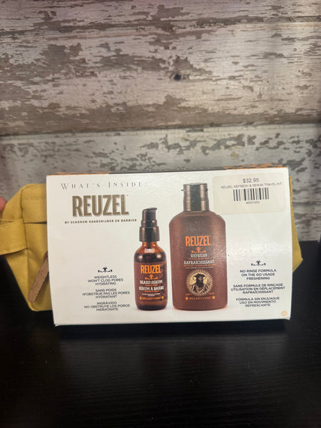 REUZEL REFRESH & SERUM TRAVEL KIT