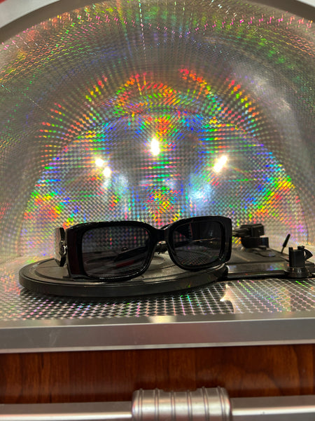 MODERN BLOCK TINTED SUNGLASSES