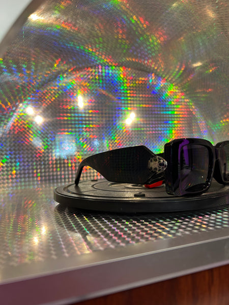 MODERN BLOCK TINTED SUNGLASSES