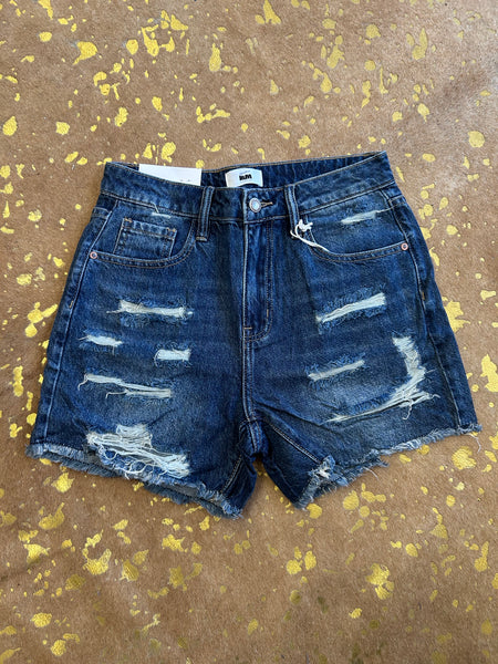 BLUE CRUSH JEAN SHORTS