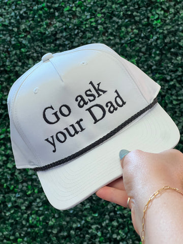 GO ASK YOUR DAD TRUCKER HATS