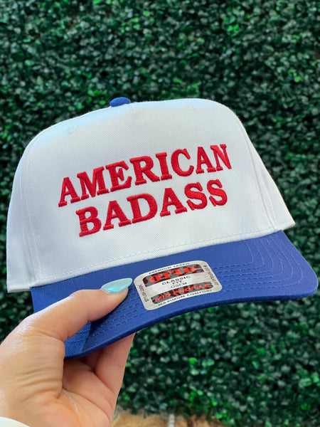 AMERICAN BADASS TRUCKER HATS