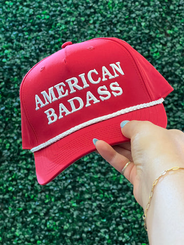 AMERICAN BADASS TRUCKER HATS