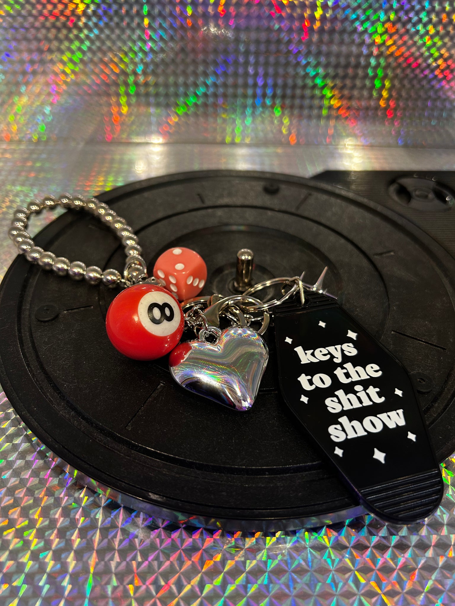 8BALL KEYCHAIN