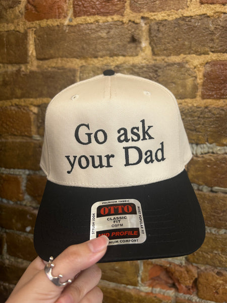 GO ASK YOUR DAD TRUCKER HATS