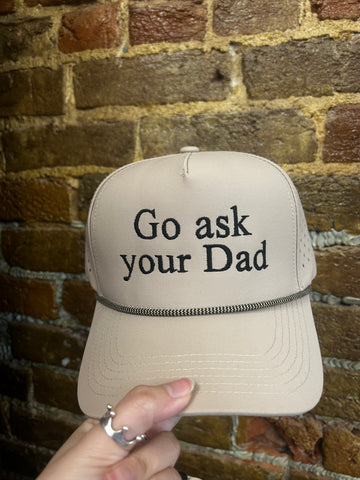 GO ASK YOUR DAD TRUCKER HATS