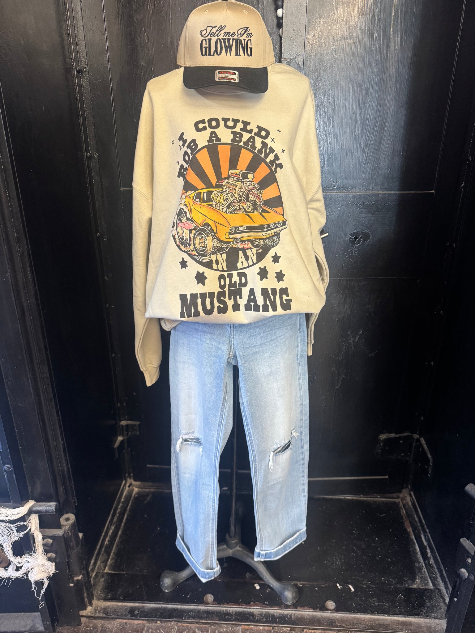 I COULD ROB A BANK SWEATSHIRT