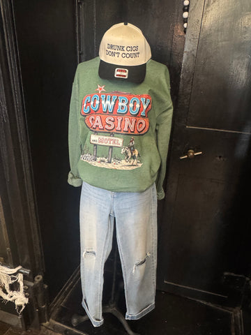 COWBOY CASINO & MOTEL SWEATSHIRT