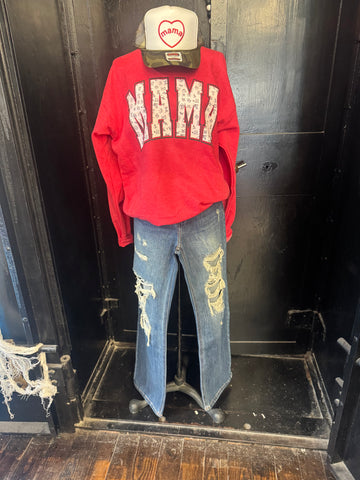 PUNCHY MAMA SWEATSHIRT