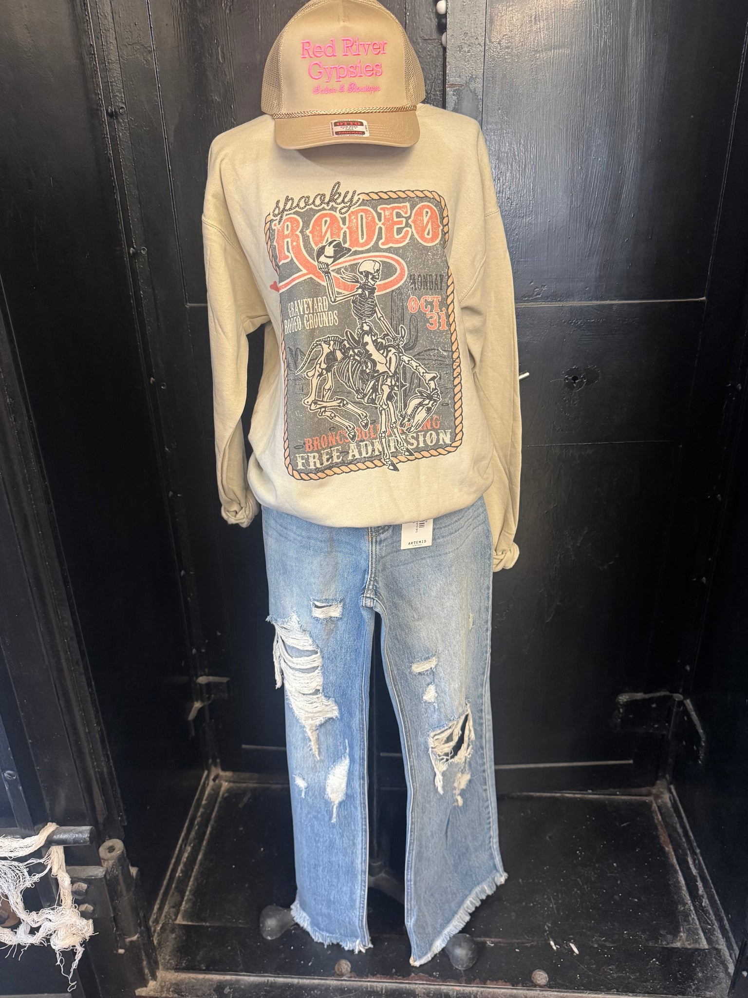 SPOOKY RODEO SWEATSHIRT