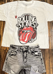 MIRRORED ROLLING STONES