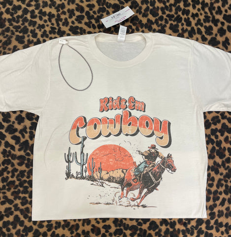 RIDE EM COWBOY TEE