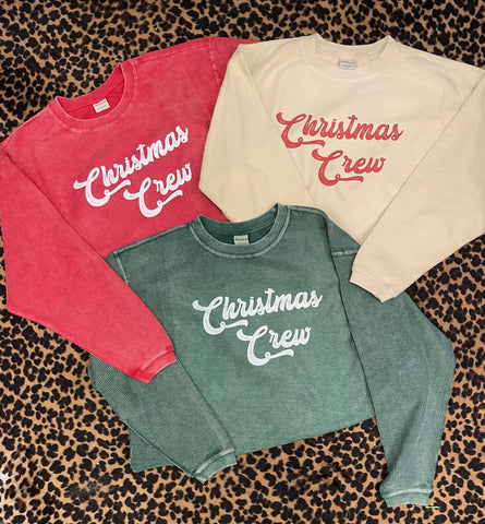 CHRISTMAS CREW SWEATSHIRT