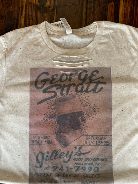 GEORGE STRAIT GILLEY'S POSTER