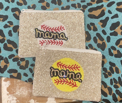 THE SPORTY MAMA COIN POUCH