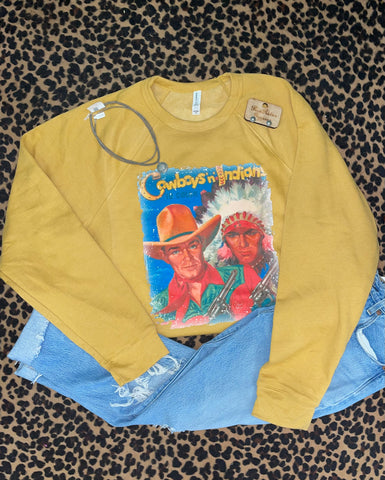 COWBOYS N' INDIANS SWEATSHIRT