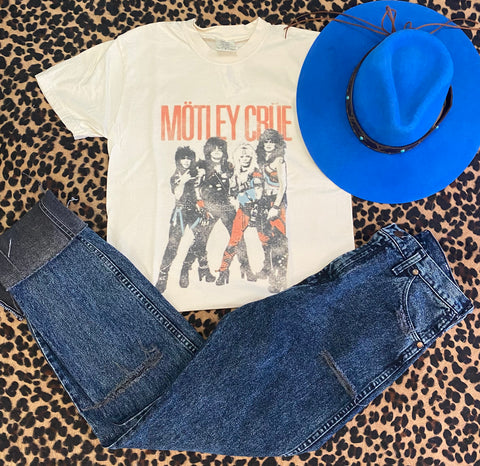 MOTLEY CRUE RED WHITE BLUE